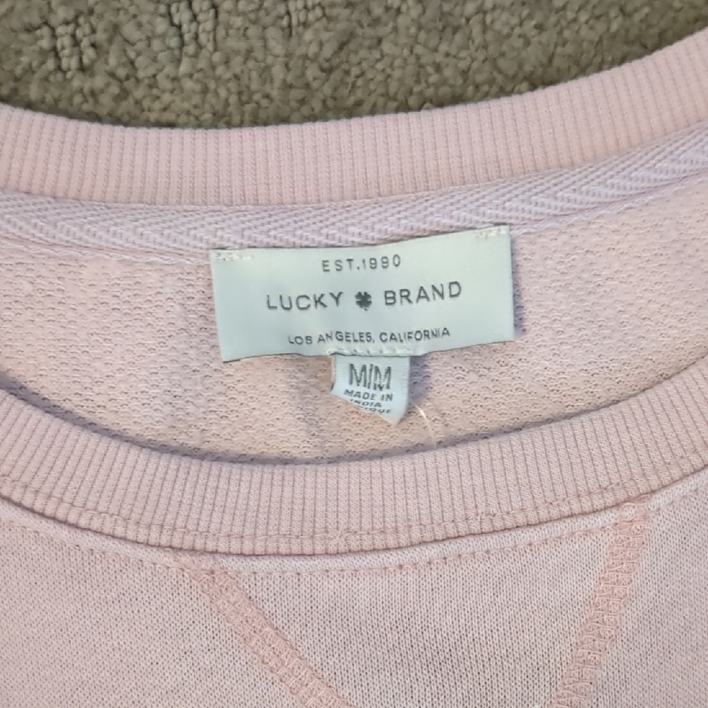 Pink Star Patterned Sweatshirt - Picture 3 of 8